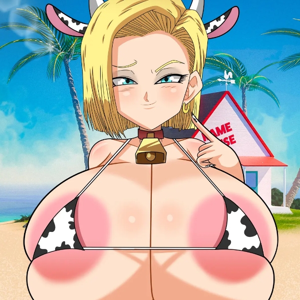 Androide 18 Super Tetona